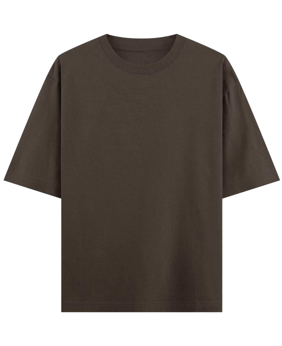 Coffee Brown Oversized T-Shirt