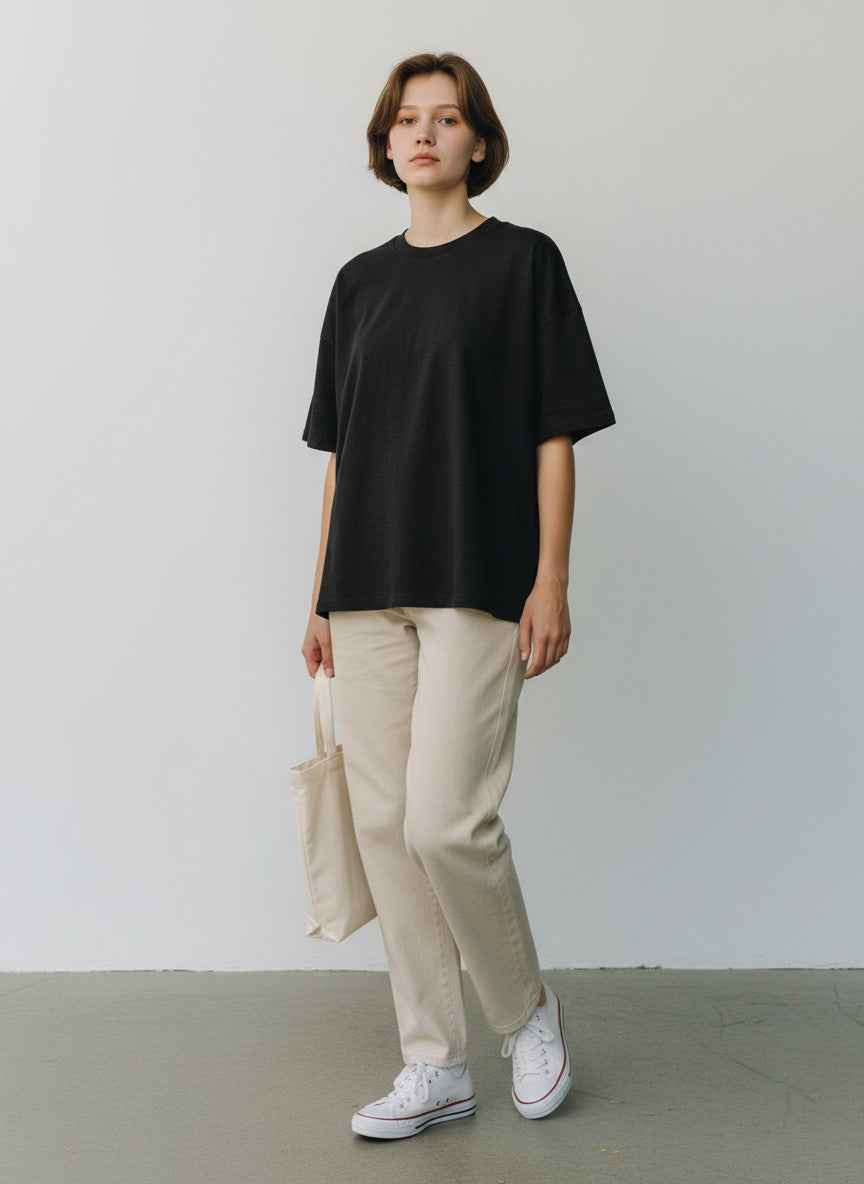 Graphics Boxy Slub Tee