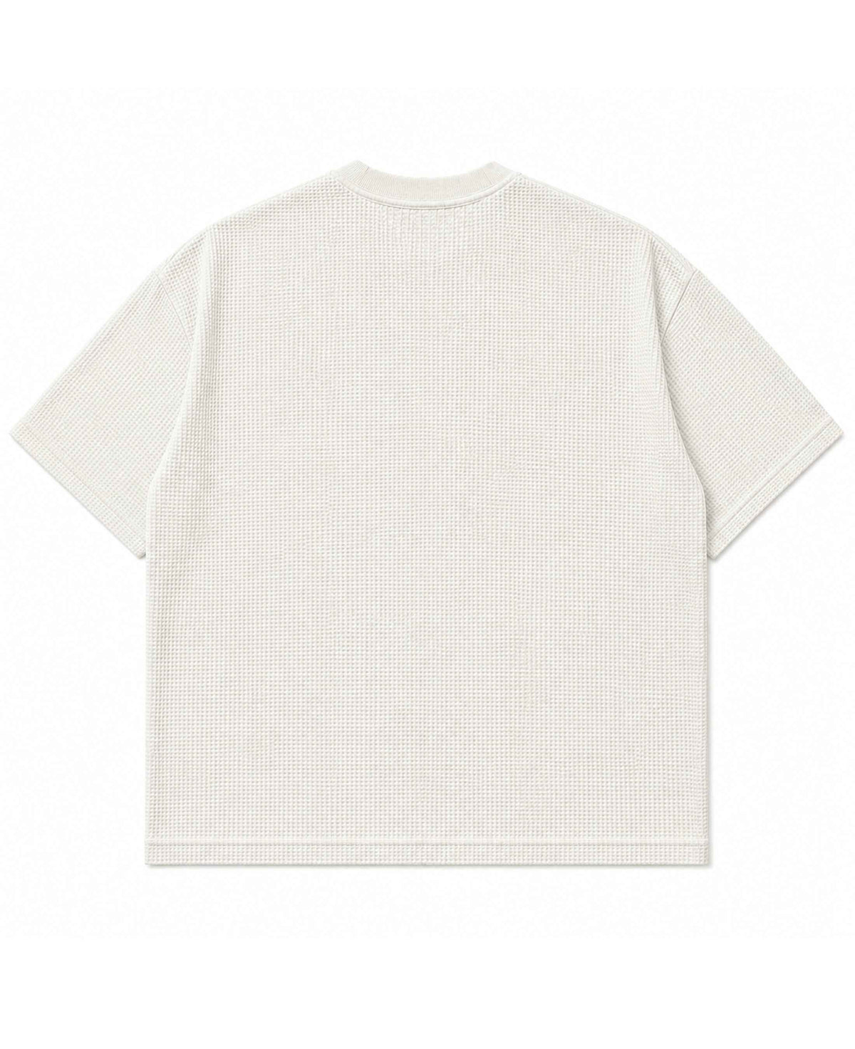 Off-White Waffle Boxy Fit