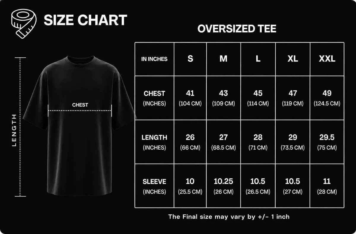 White Oversize T-Shirt 190 GSM