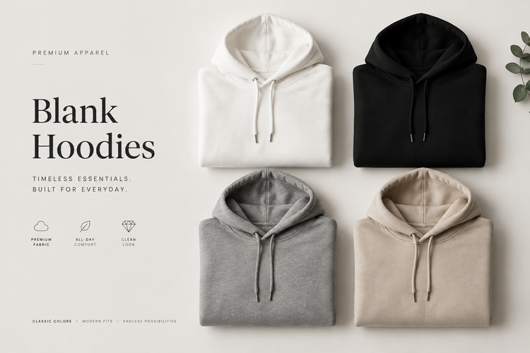 Boxy Streetwear Hoodies India | Blank Hoodies | GSM Apparel