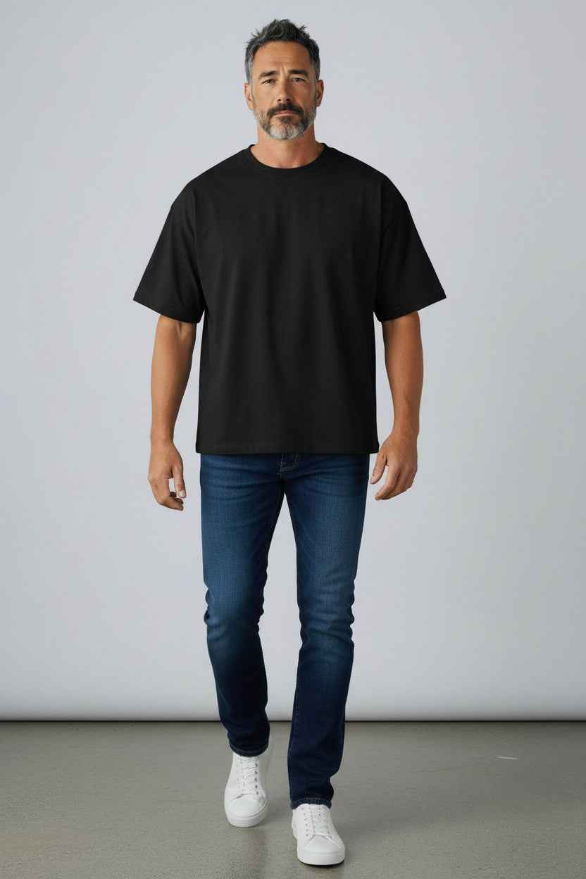 Black Oversized T-Shirt