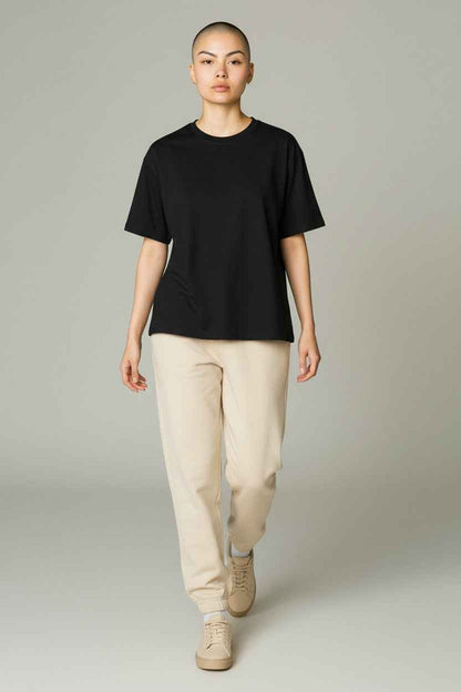 Black Oversized T-Shirt 100% Cotton