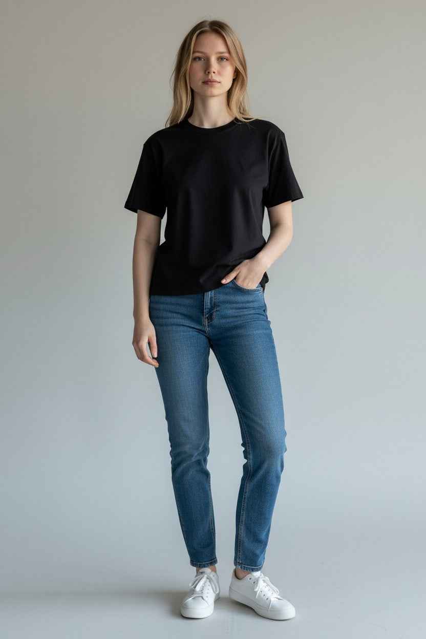 Black Oversized T-Shirt