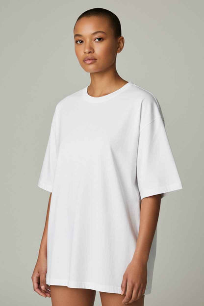 White Oversize T-Shirt 190 GSM