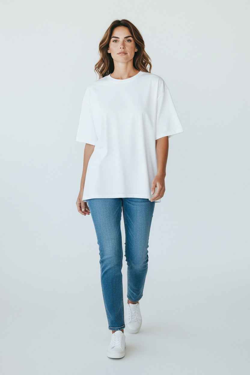 White Oversized T-Shirt