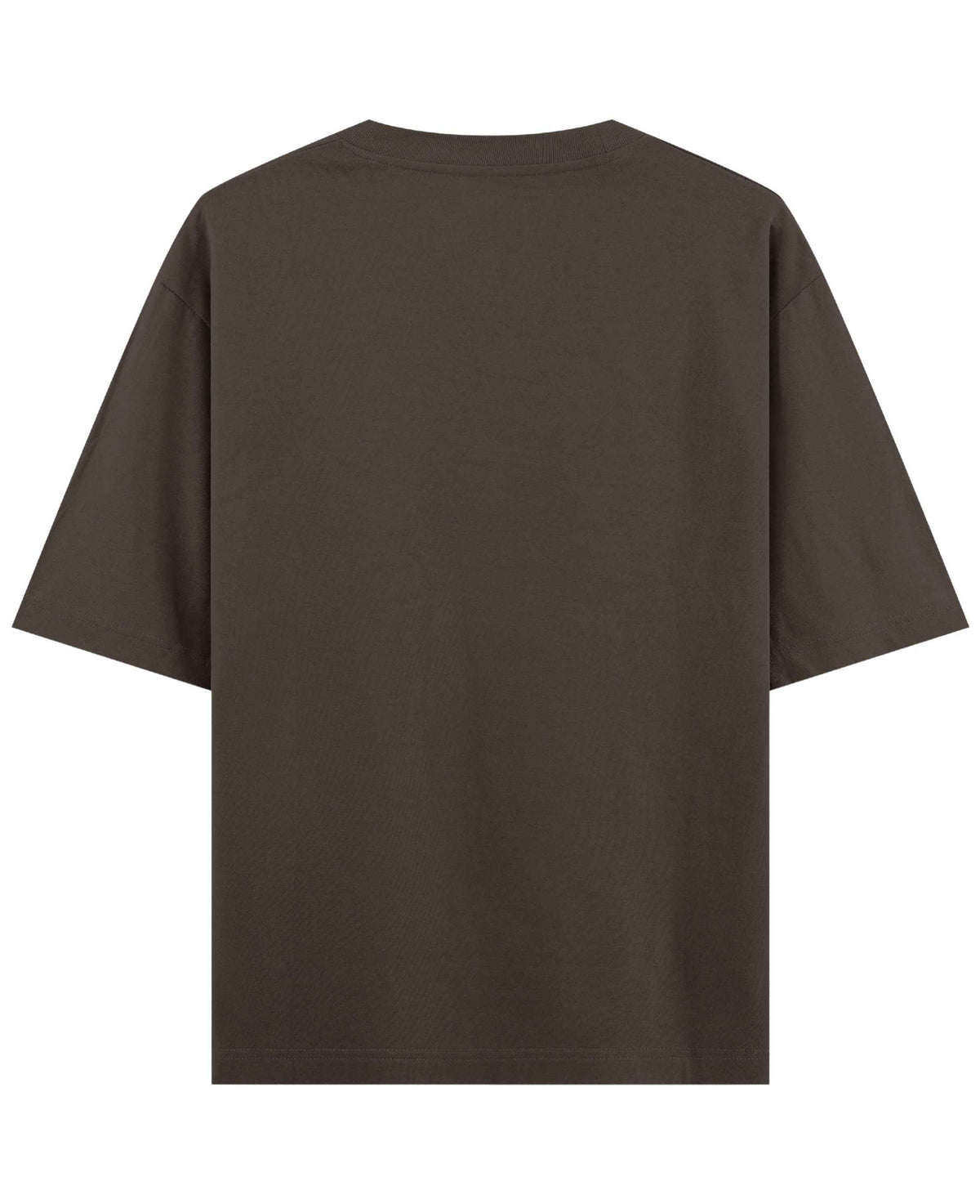 Coffee Brown Oversized T-Shirt