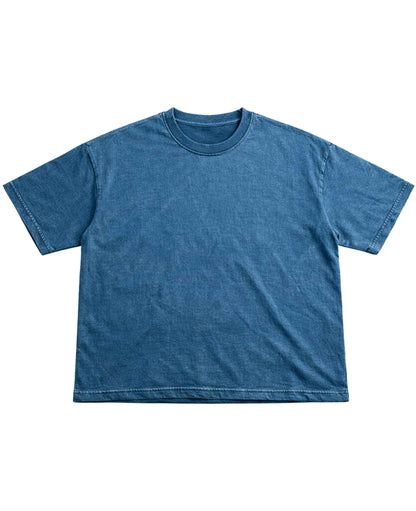 Denim Wash Boxy Fit T-shirt