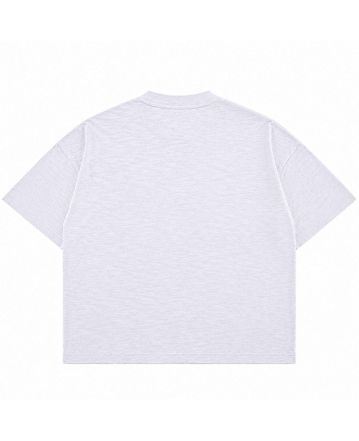 Dust White Boxy Slub Tee