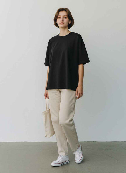 Graphics Boxy Slub Tee