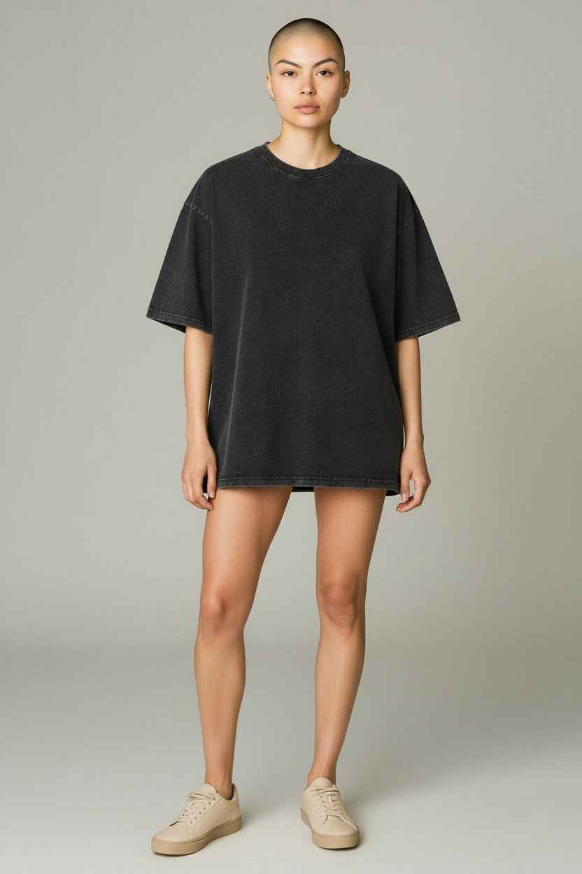 Vintage Fade Wash Oversized T-Shirt