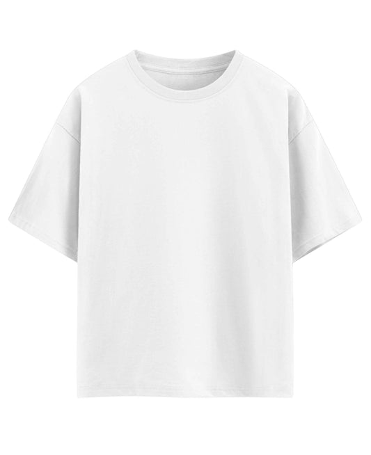 White Oversized T-Shirt 100% Cotton